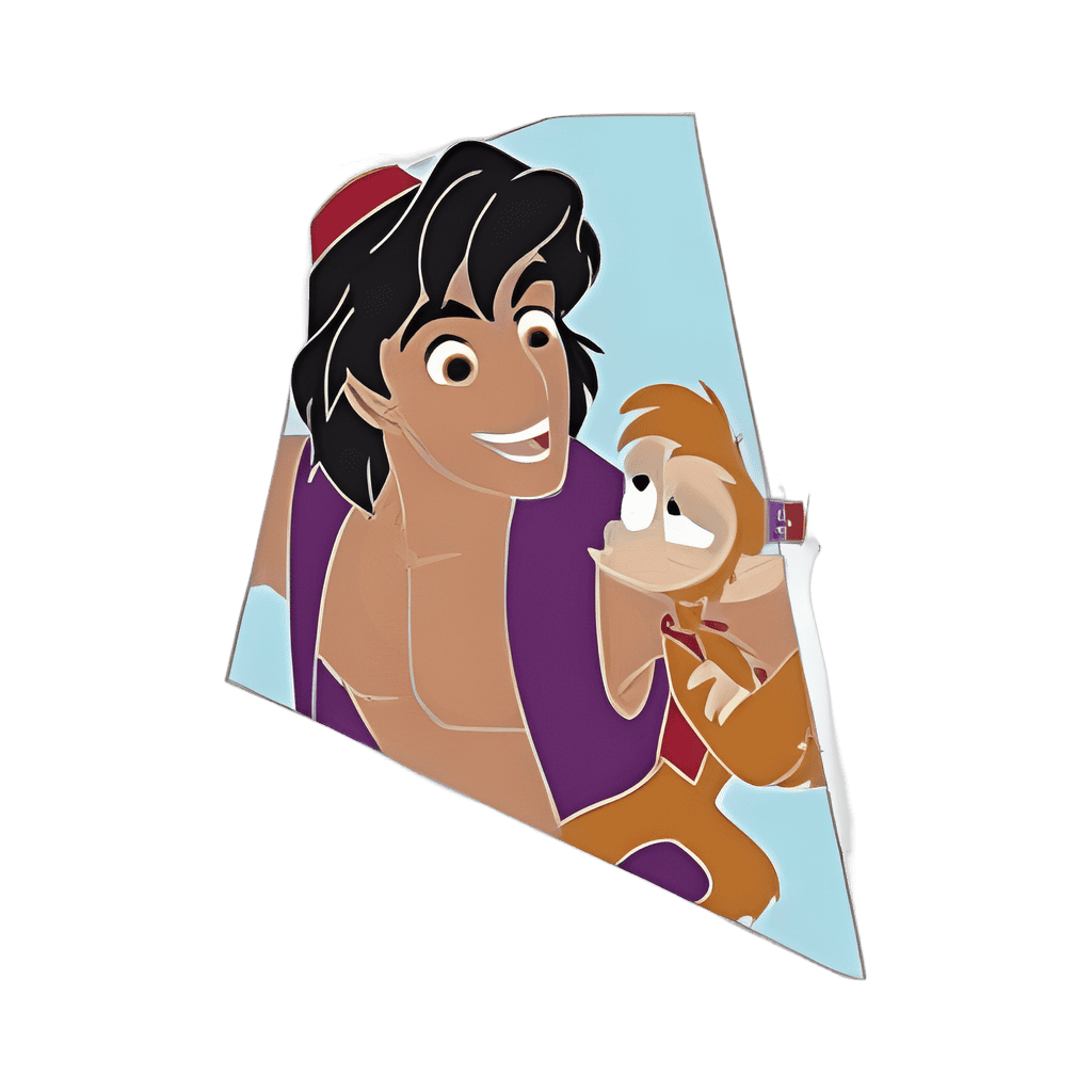 Aladdin & Abu Disney pin