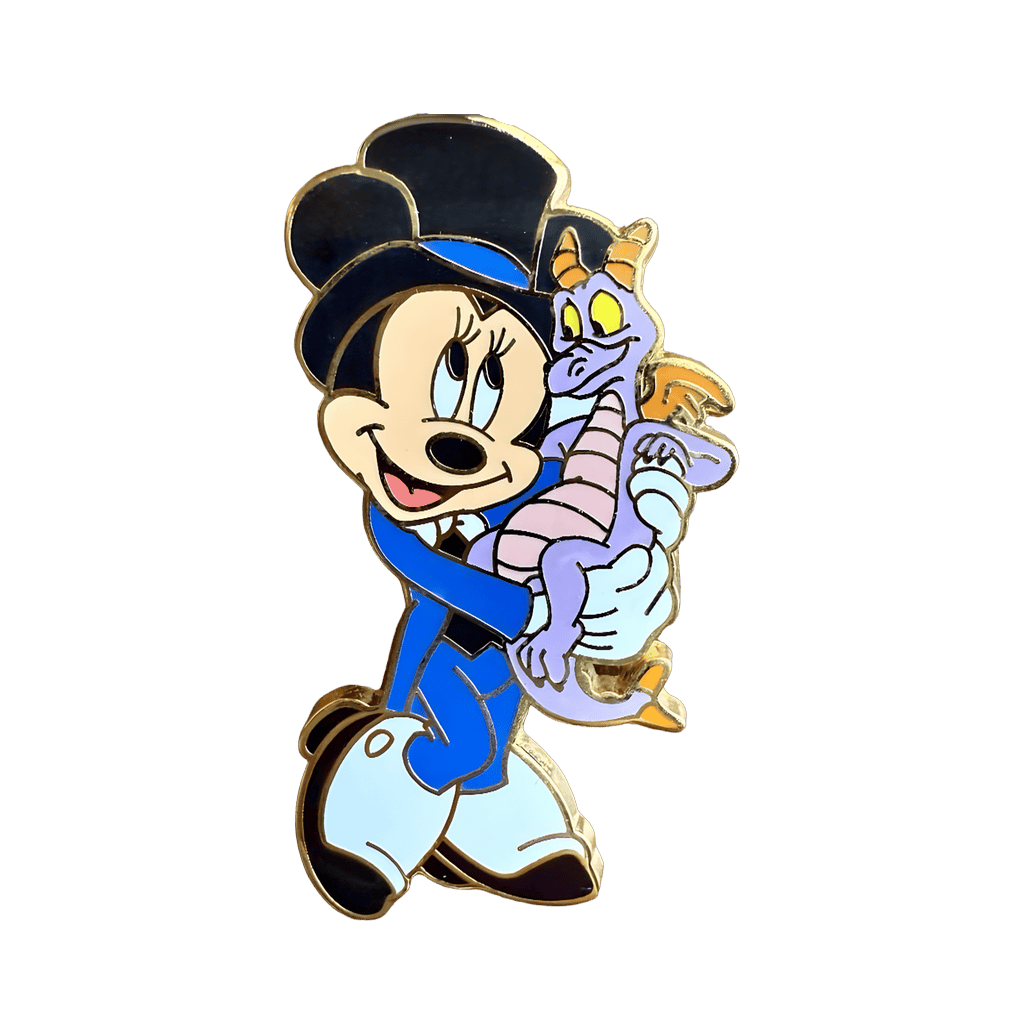 Minnie and Figment Disney pin