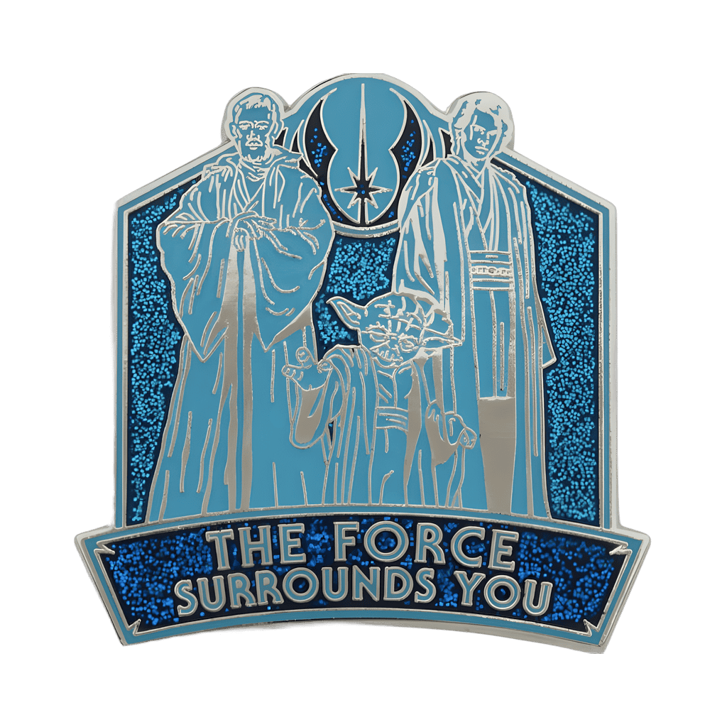 The Force Surrounds You Disney pin