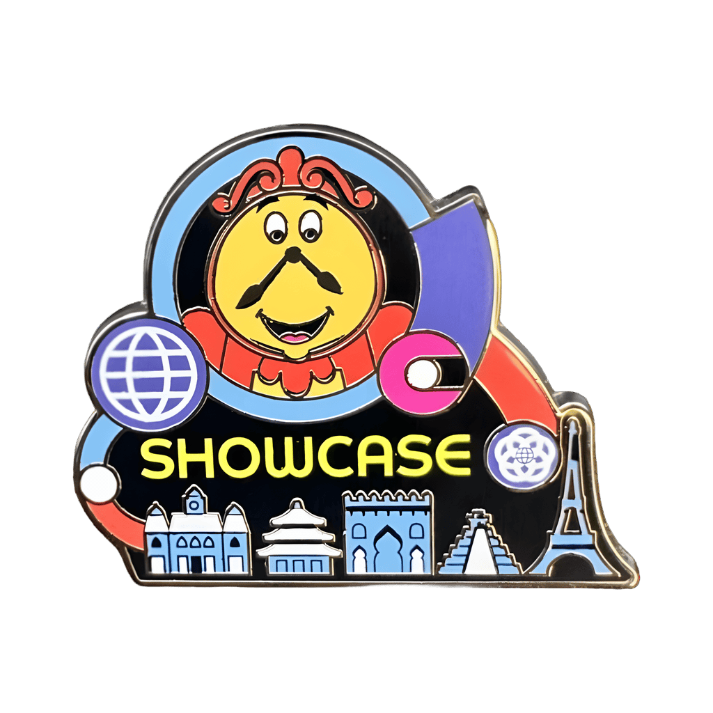 Cogsworth: World Showcase Disney pin