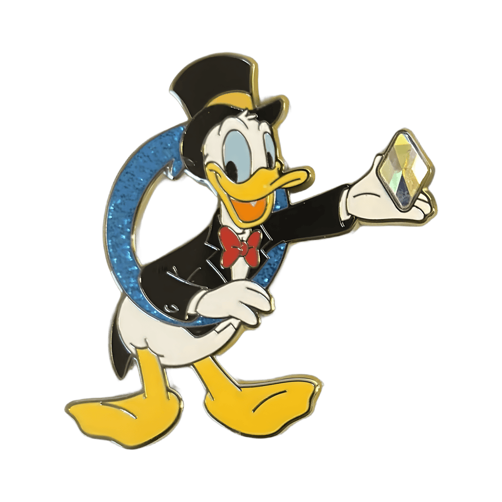 Donald with 0 (zero) Disney pin