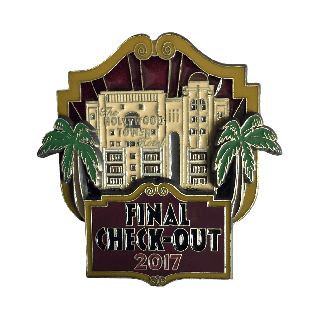 Tower of Terror Disney pin