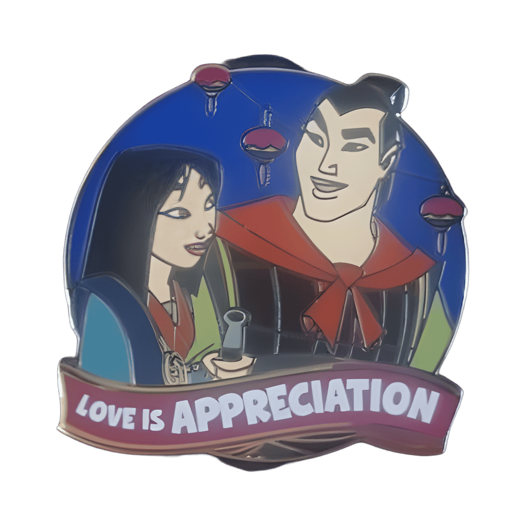 Love is Appreciation Disney pin