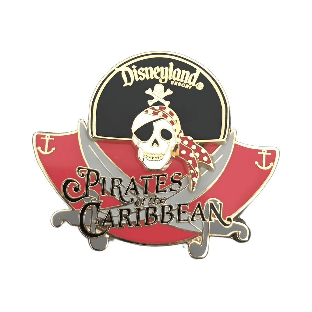 Pirates of the Caribbean Disneyland Disney pin