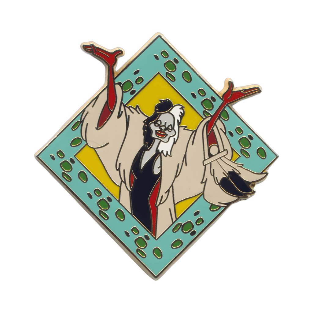 Cruella de Vil Disney pin
