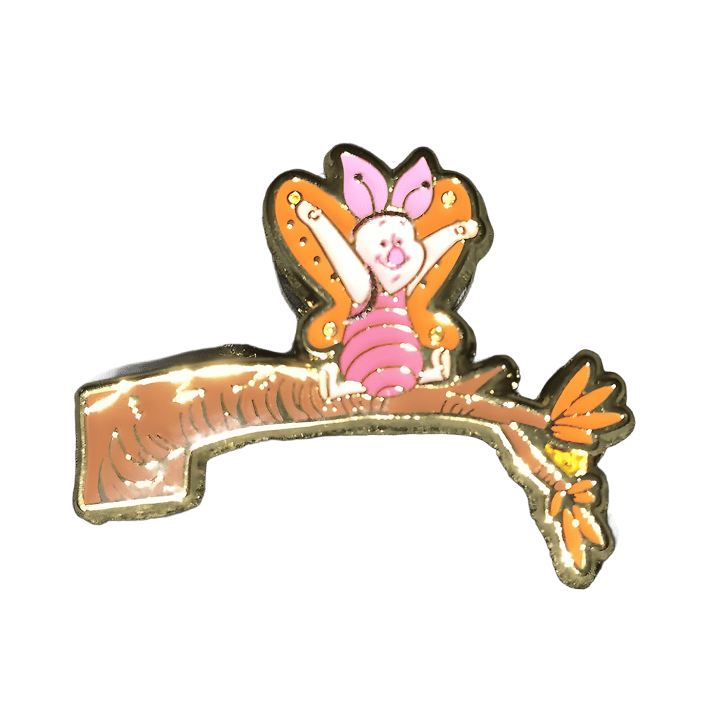 Piglet Dressed as a Butterfly Disney pin