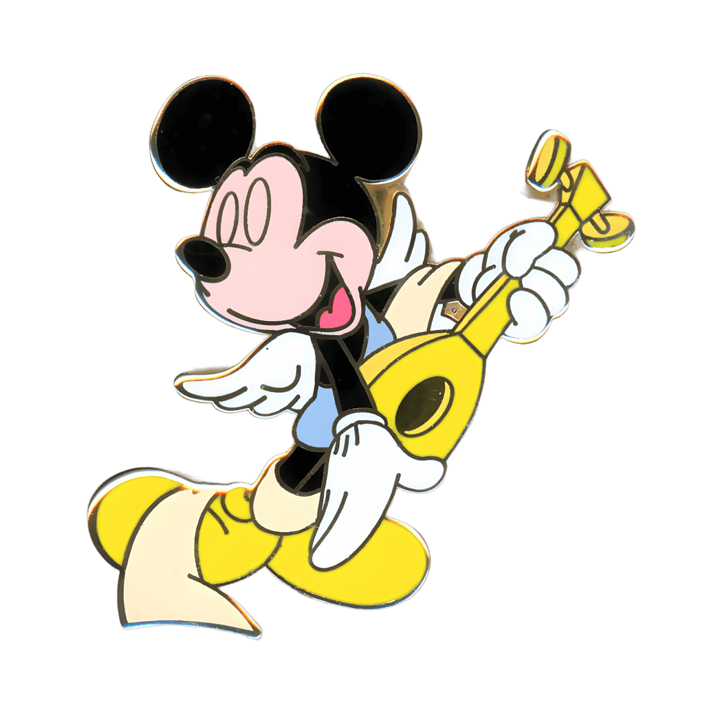 Dressed as an Angel Playing a Mandolin Disney pin