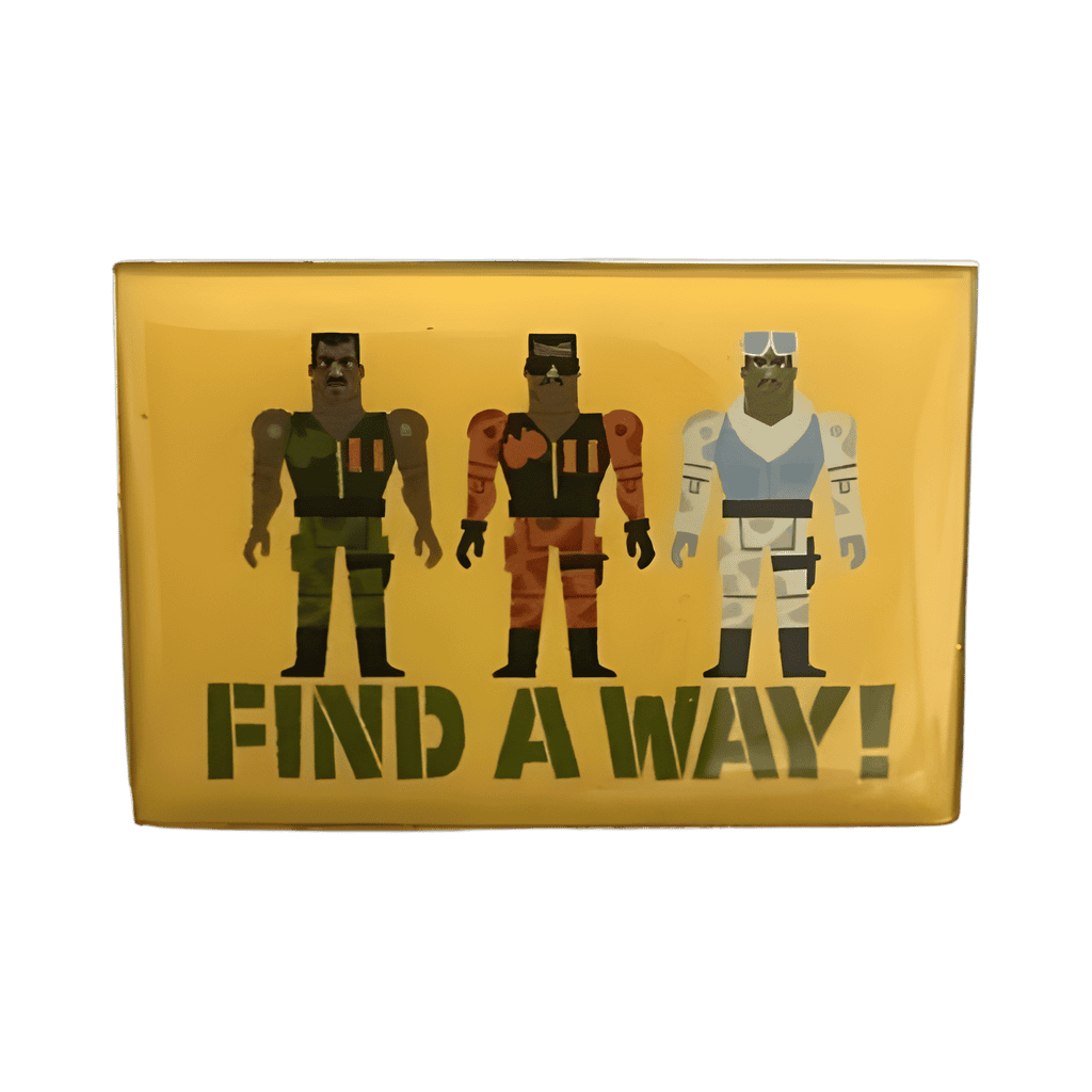 Find A Way! (Combat Carl) Disney pin
