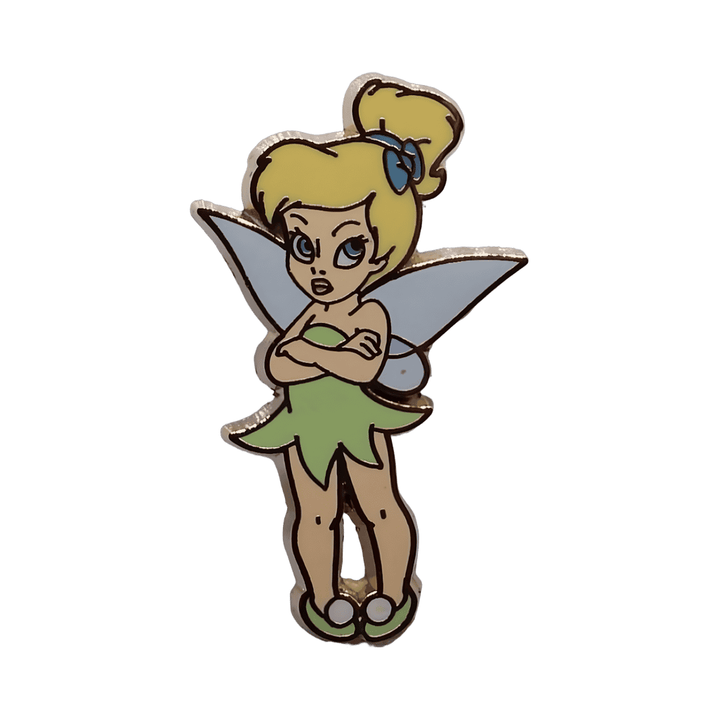 Toddler Tinker Bell with Looking Cross Disney pin