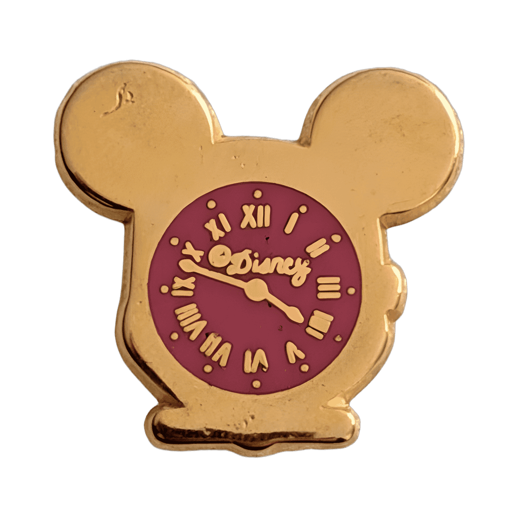 Mickey Clock (Purple) Disney pin