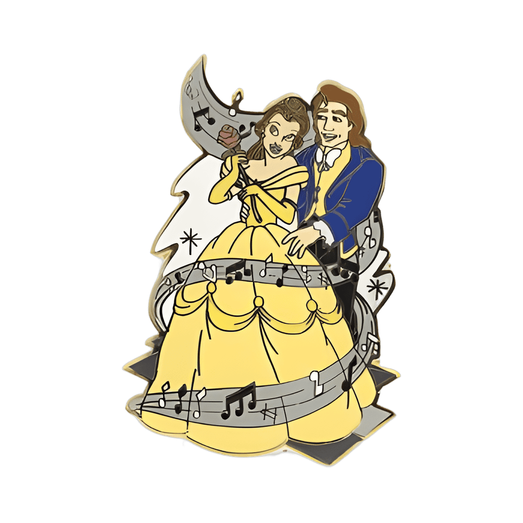 Belle & Prince Adam Disney pin