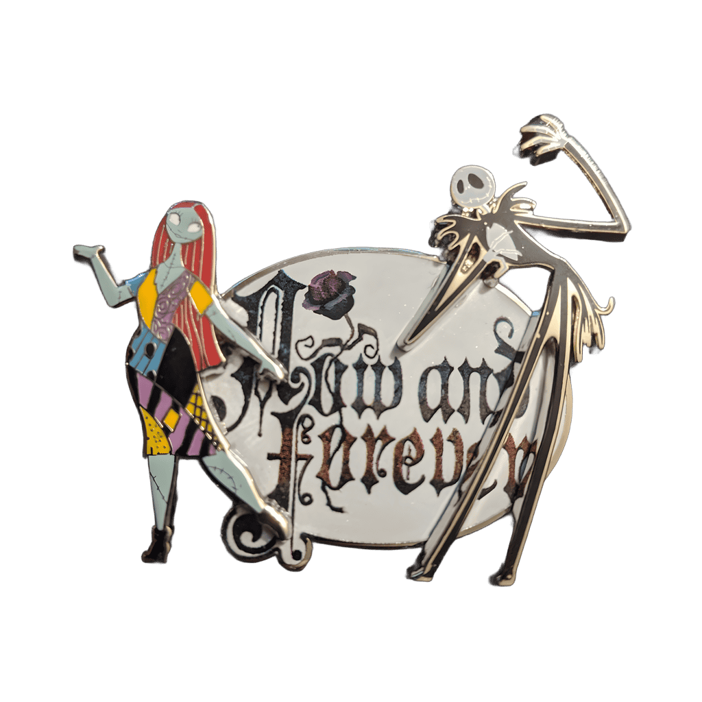 Jack and Sally Now and Forever Disney pin