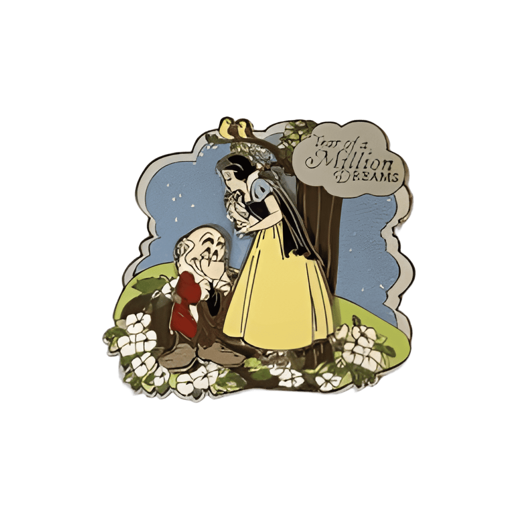 Snow White and Grumpy Disney pin