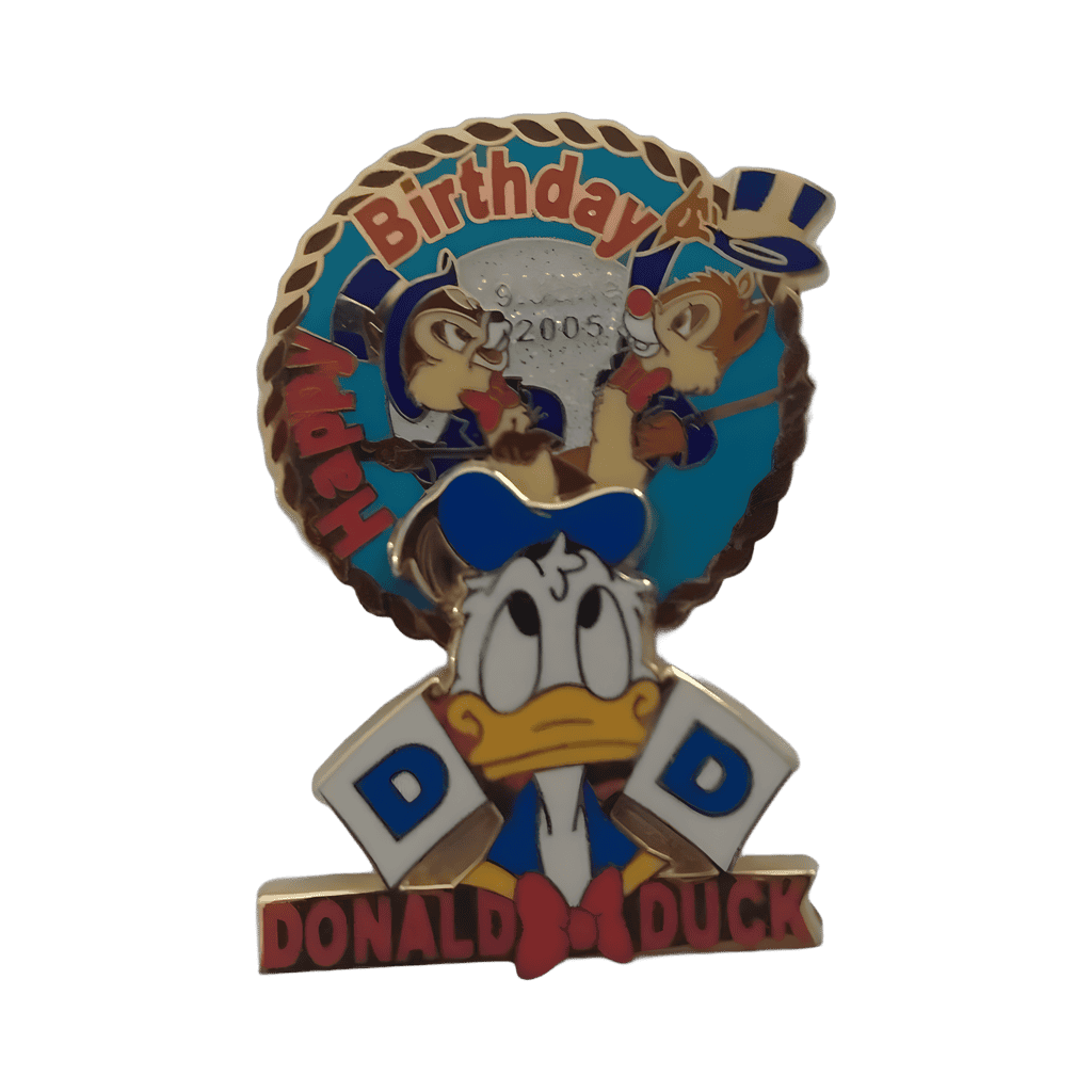 Chip & Dale Formal Tribute Disney pin