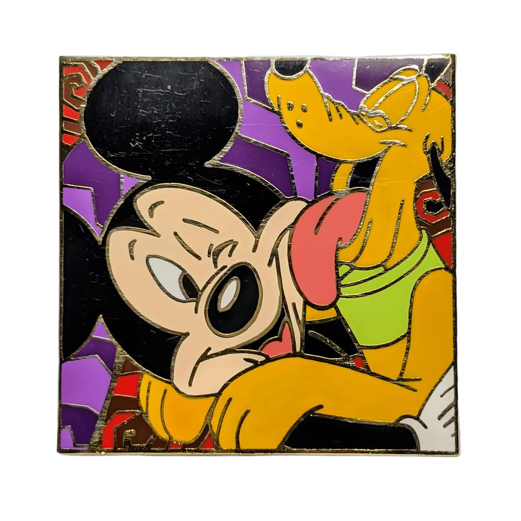 Mickey and Pluto Disney pin