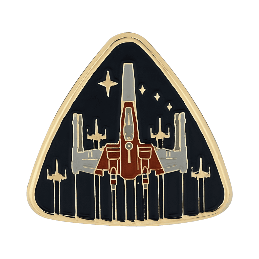 Poe Dameron's X-Wing Badge Disney pin
