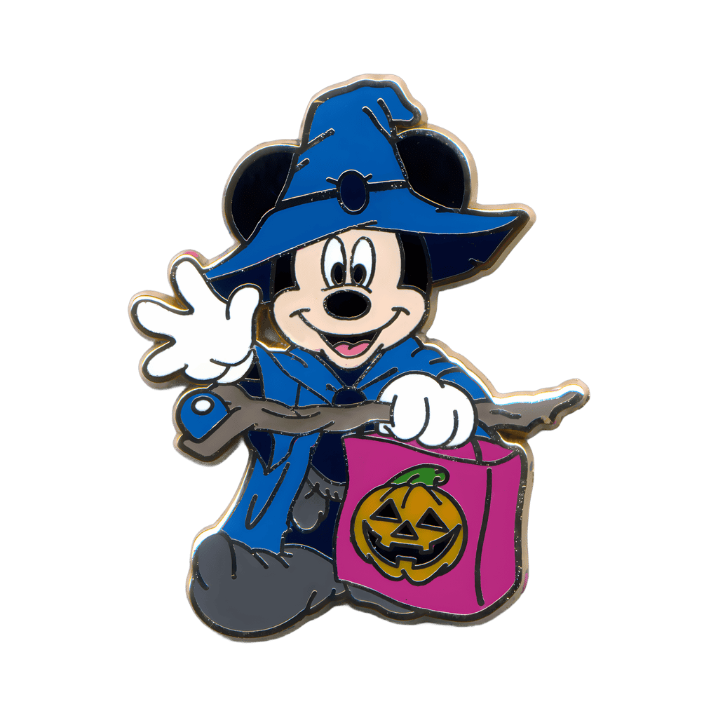 Halloween Wizard Mickey Mouse Disney pin