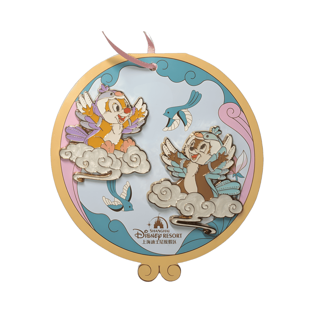 Chip and Dale as Birds Disney pin