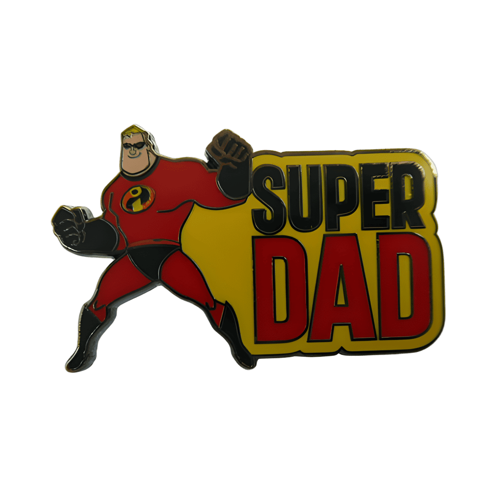 Super Dad Disney pin