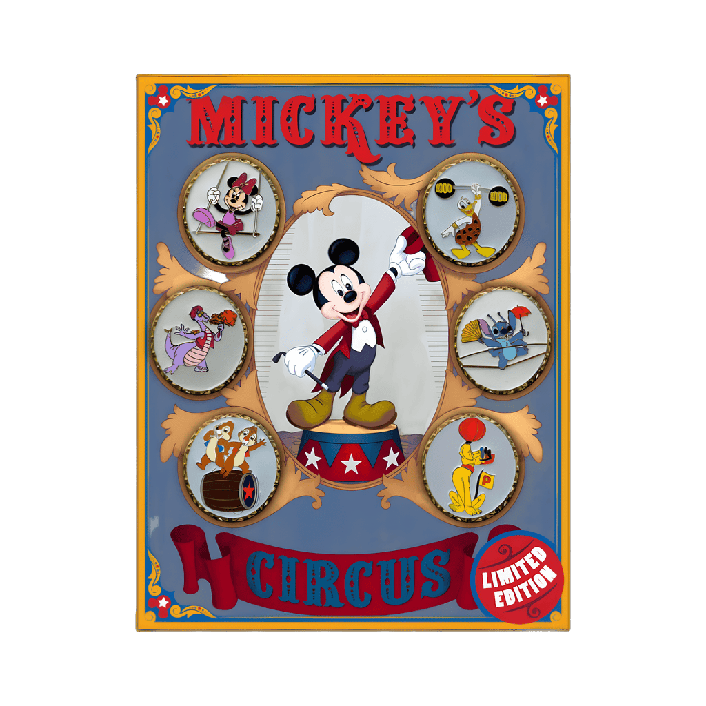 Mickey's Circus Performers Poster Boxed Set Disney pin