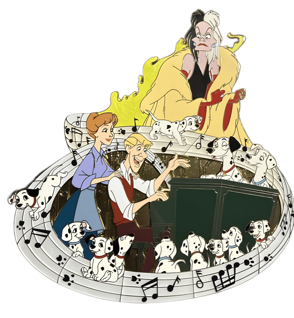 101 Dalmatians 65th Anniversary Jumbo Disney pin