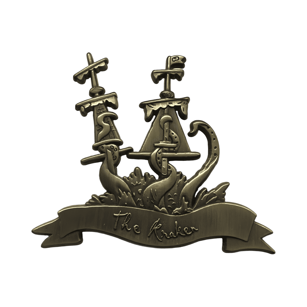 The Kraken Disney pin