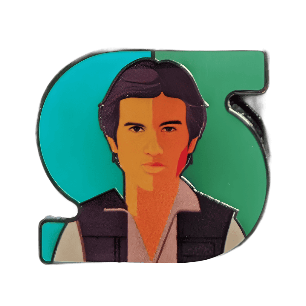 Han Solo Disney pin