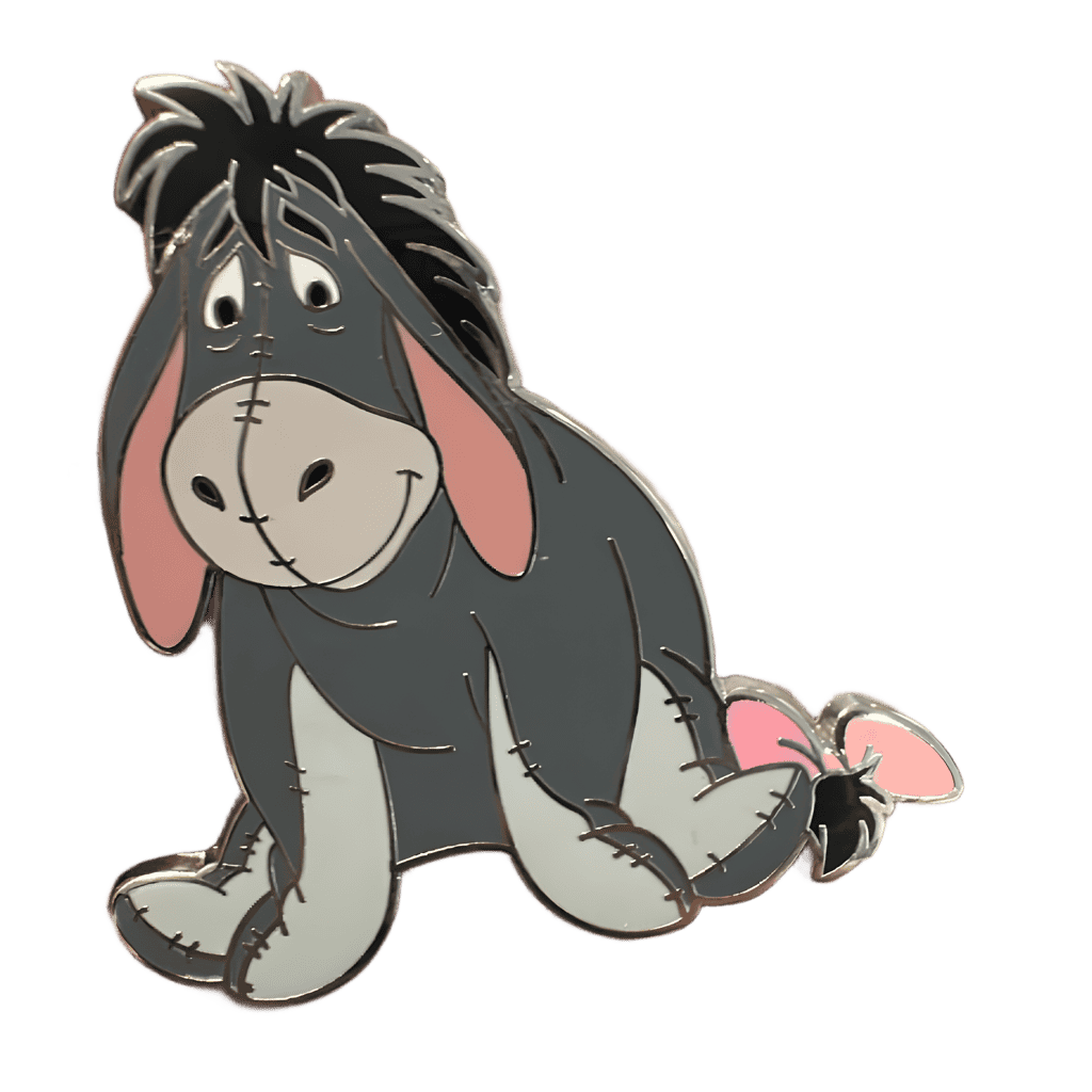 Eeyore with Pink Bow Disney pin
