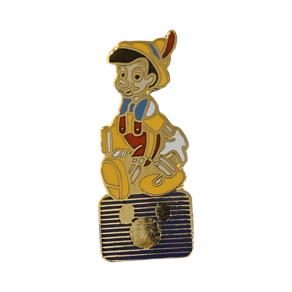 Pinocchio with Disney Channel Logo Disney pin