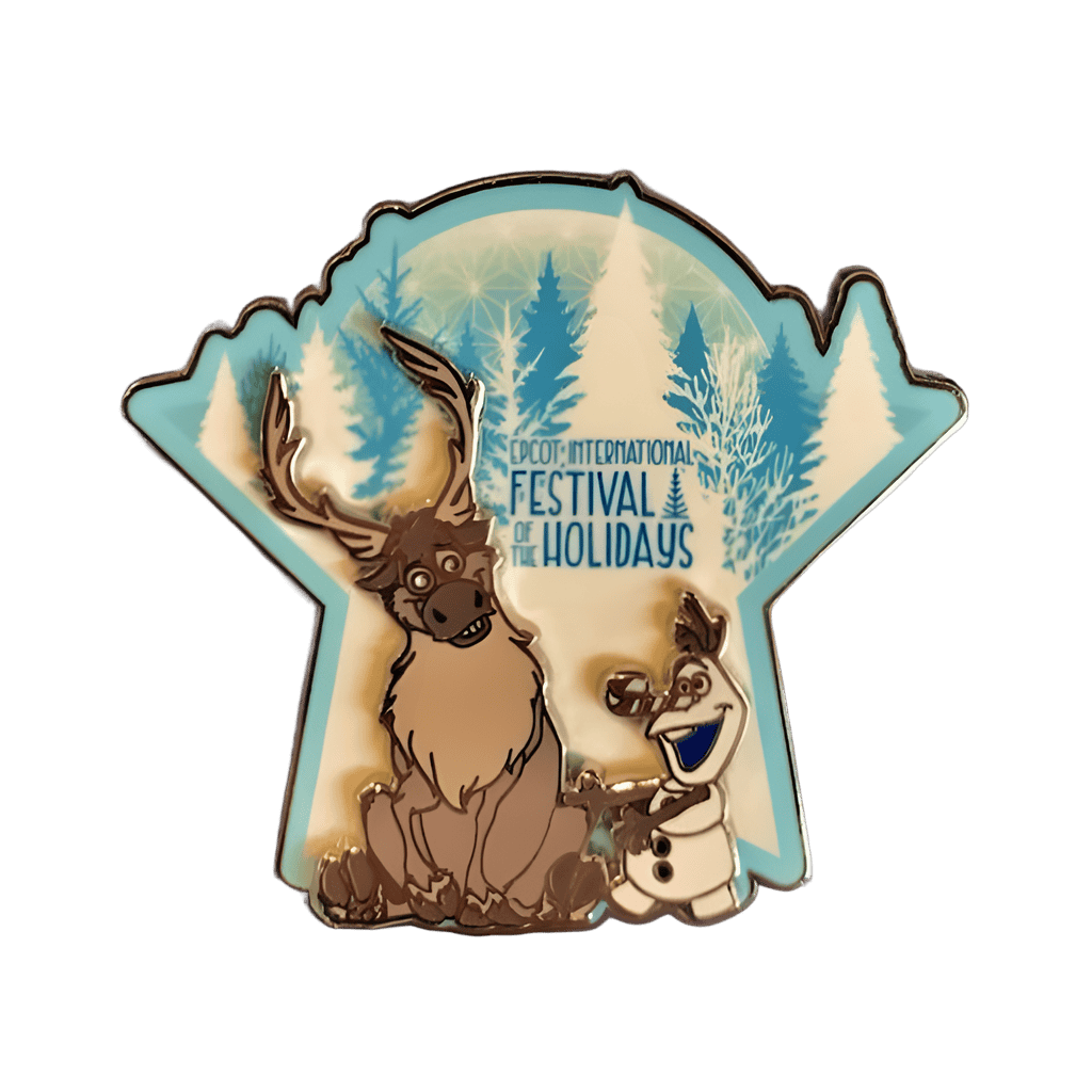 Annual Passholder - Olaf and Sven Disney pin