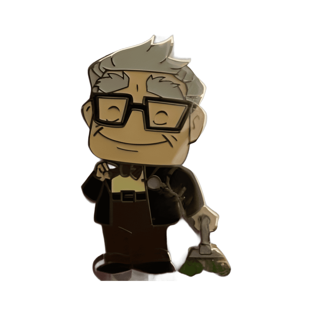 Up — Carl Disney pin