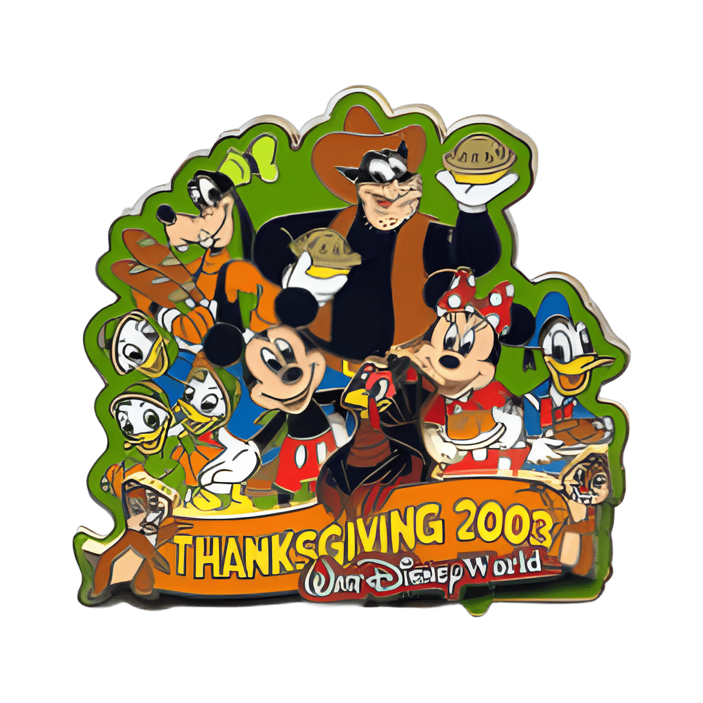 Thanksgiving 2003 - Mickey & Friends Disney pin