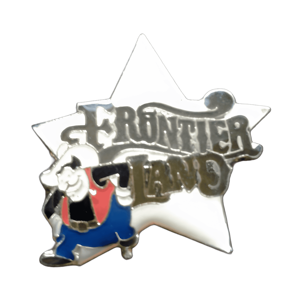 Frontierland Pete (Original Pointed Sheriff Star Release) Disney pin