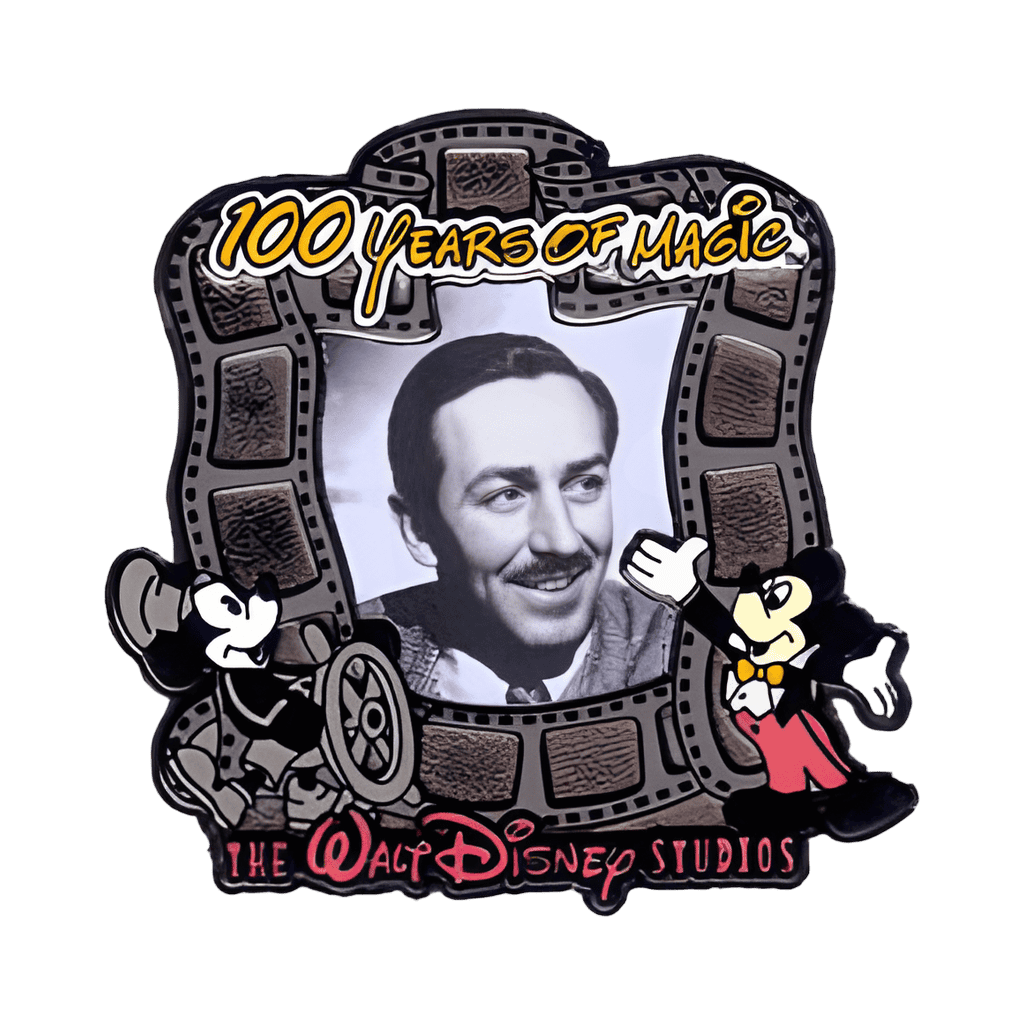 Walt Disney Film Reel with Mickey and Steamboat Willie Disney pin