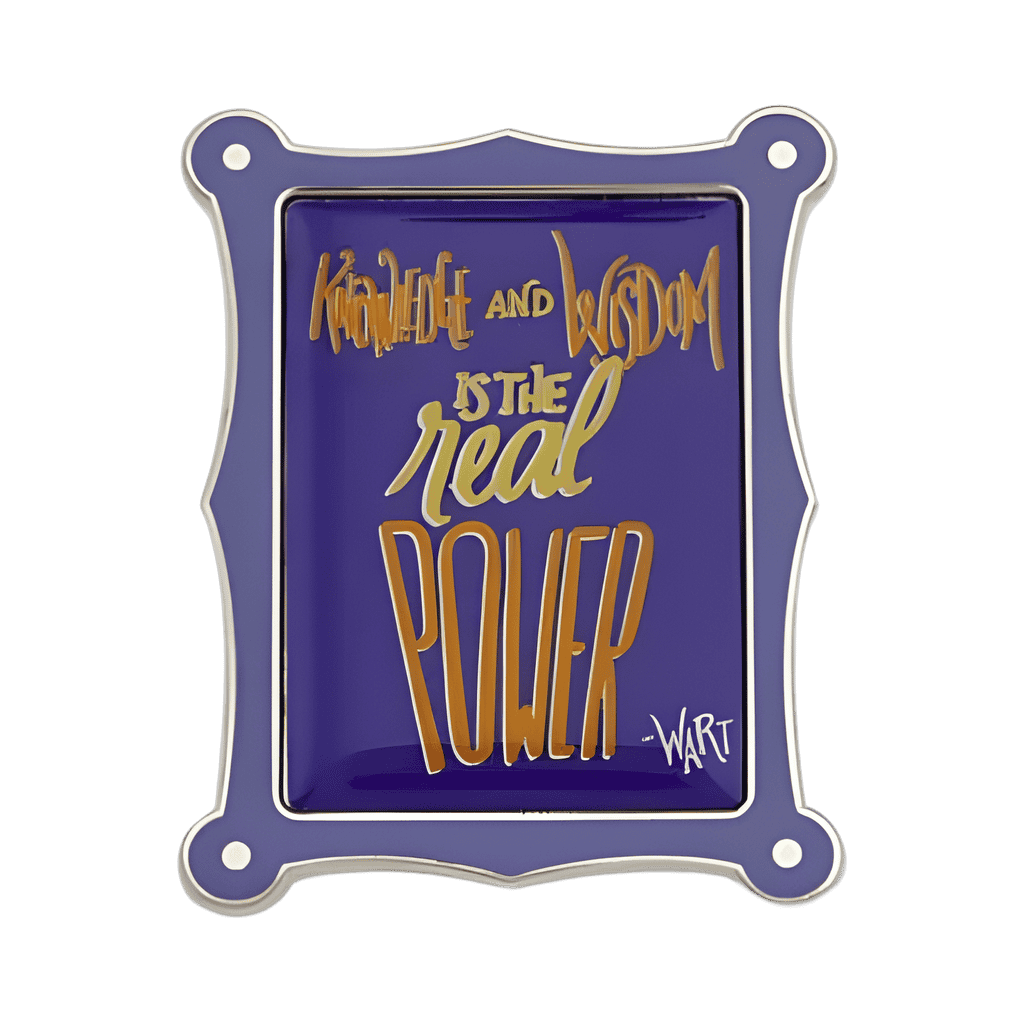 The Sword in the Stone - Wart Quote Disney pin