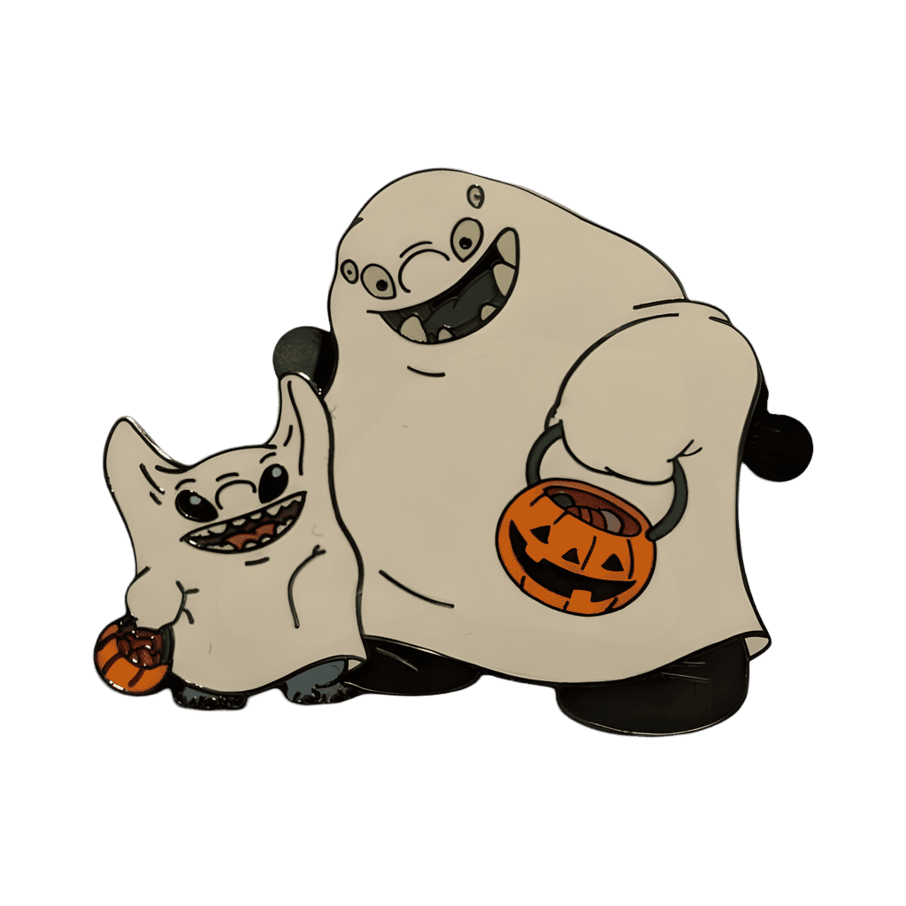 Stitch and Jumba as Ghosts Disney pin