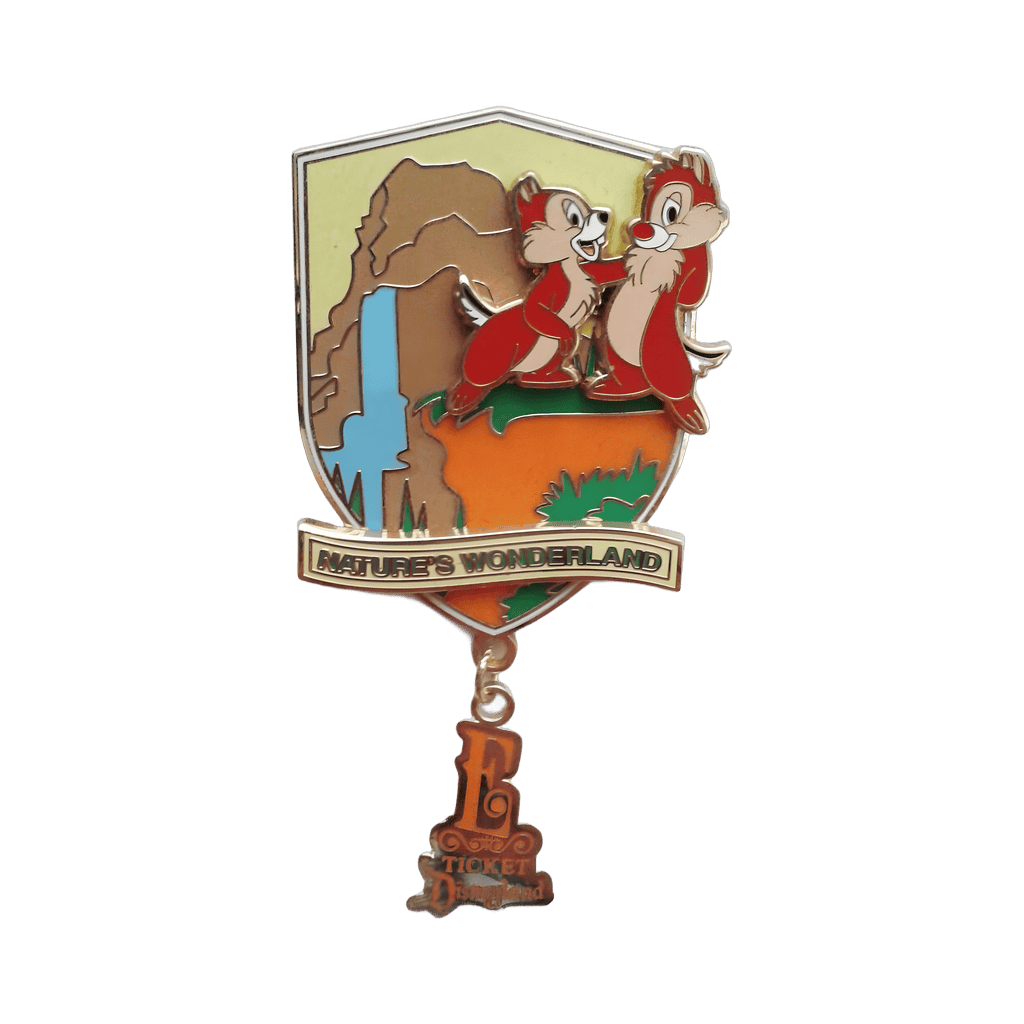 Nature's Wonderland - Chip 'n' Dale Disney pin