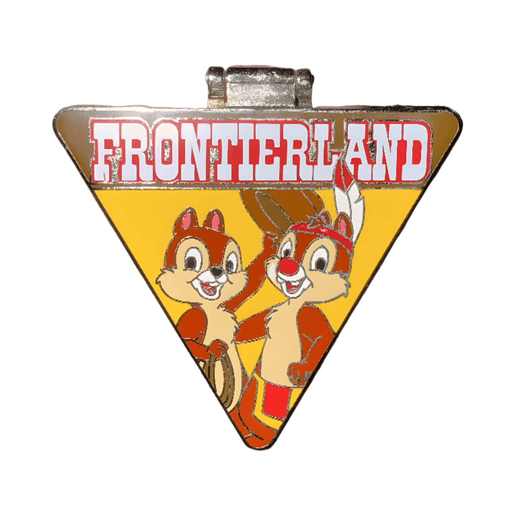 Frontierland - Chip & Dale Disney pin