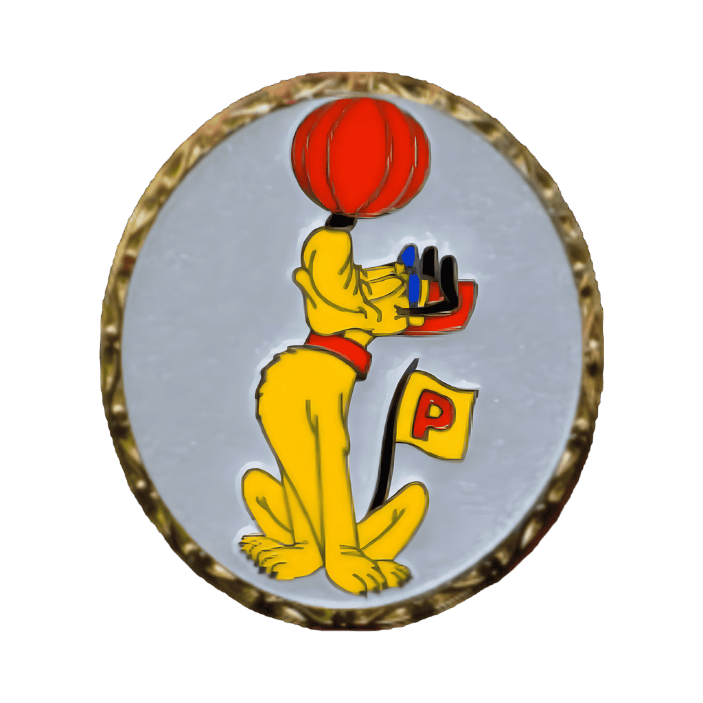 Pluto Balancing Ball on Nose Disney pin