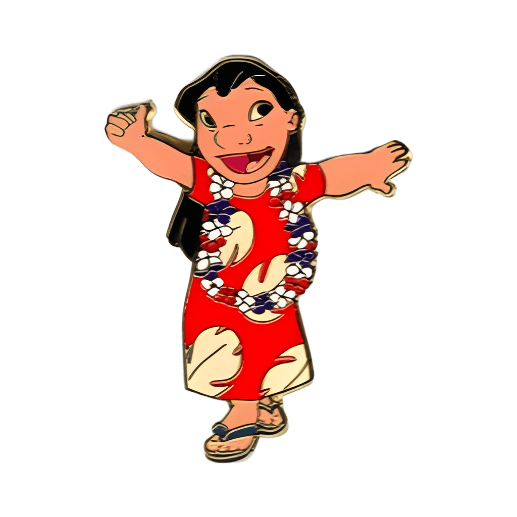 Lilo with Lei Disney pin