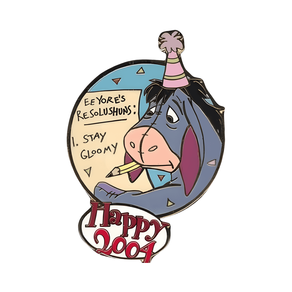 Eeyore Happy Birthday 2004 Disney pin