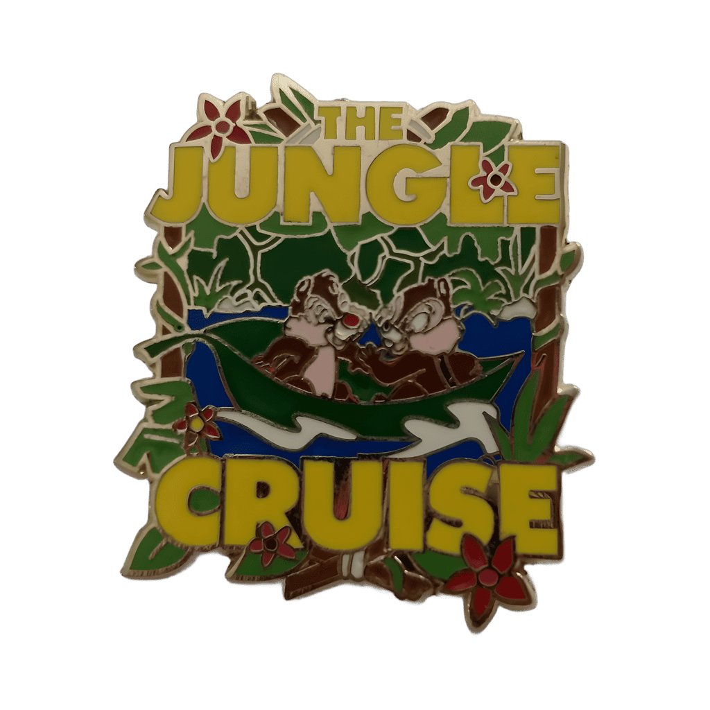 Chip and Dale Jungle Cruise Disney pin