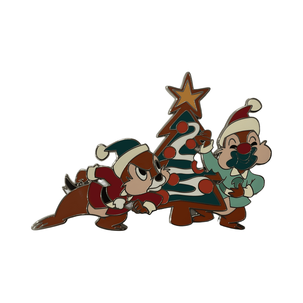 Chip & Dale’s Christmas Tree Cookie Disney pin