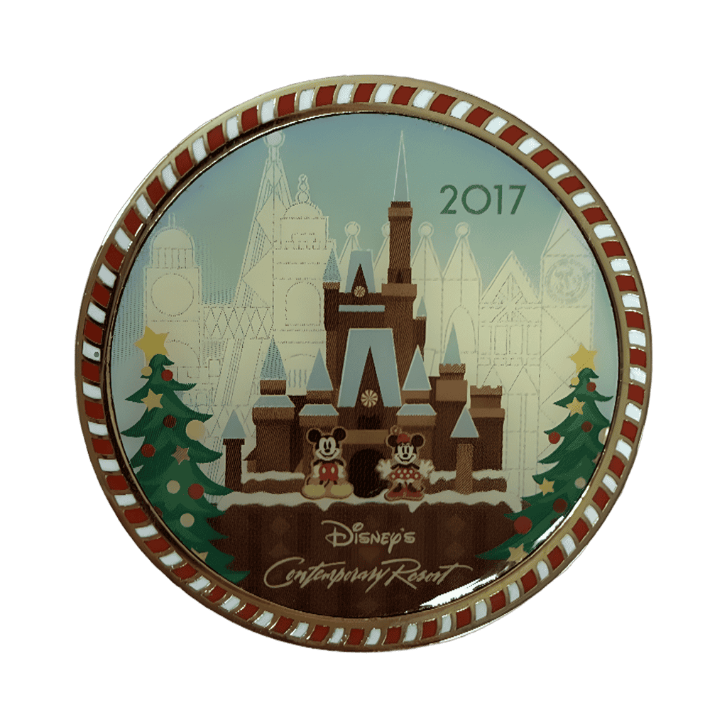 Gingerbread pin - Mickey and Minnie Mouse Disney pin