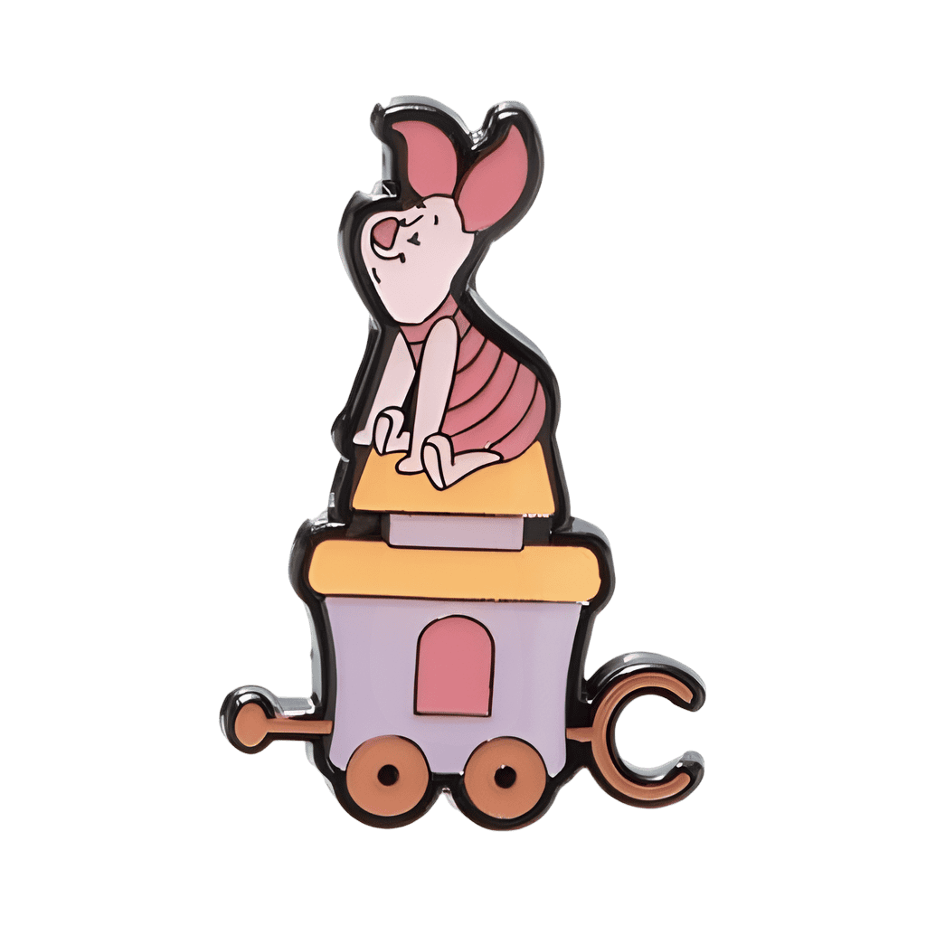 Piglet Train Cart Disney pin