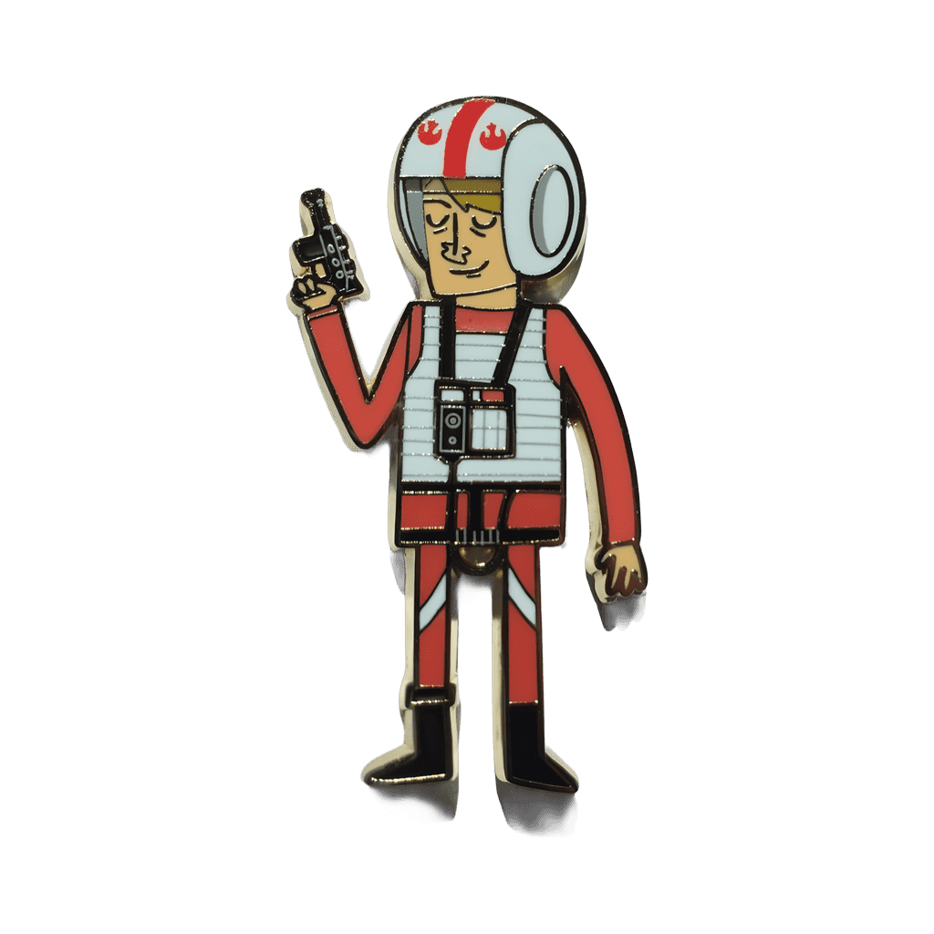 Luke X-Wing Disney pin
