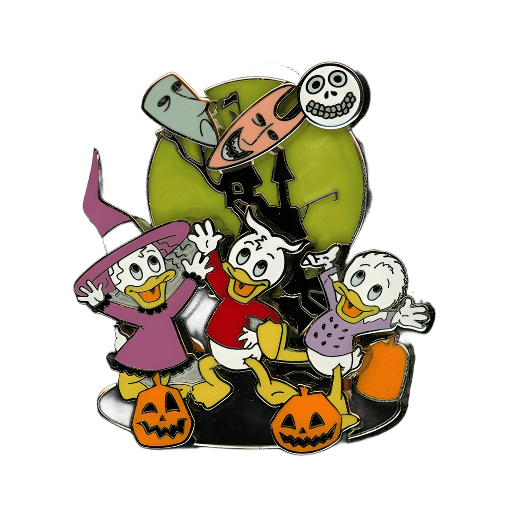 Nephews as Lock, Shock and Barrel Disney pin