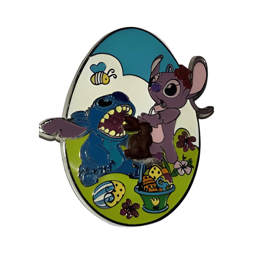 Stitch and Angel Disney pin