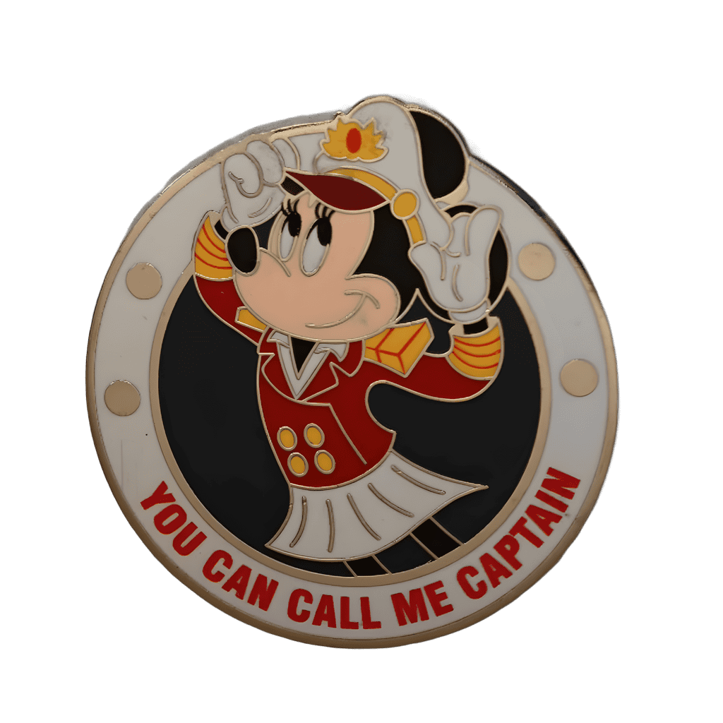 Minnie You can call me captain Disney Cruise Line exclusive Disney pin