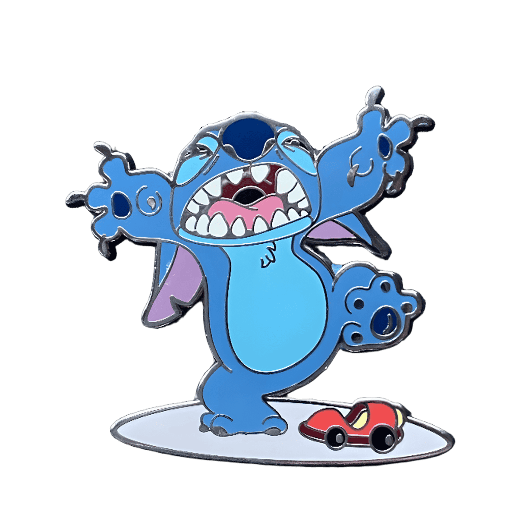 Stitch Stomping Disney pin